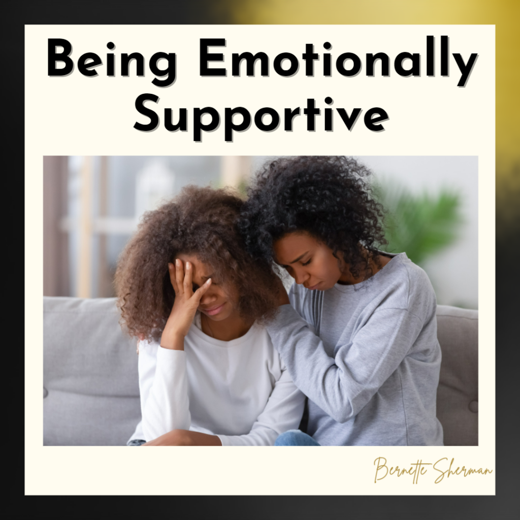 Children need emotional supportive parents