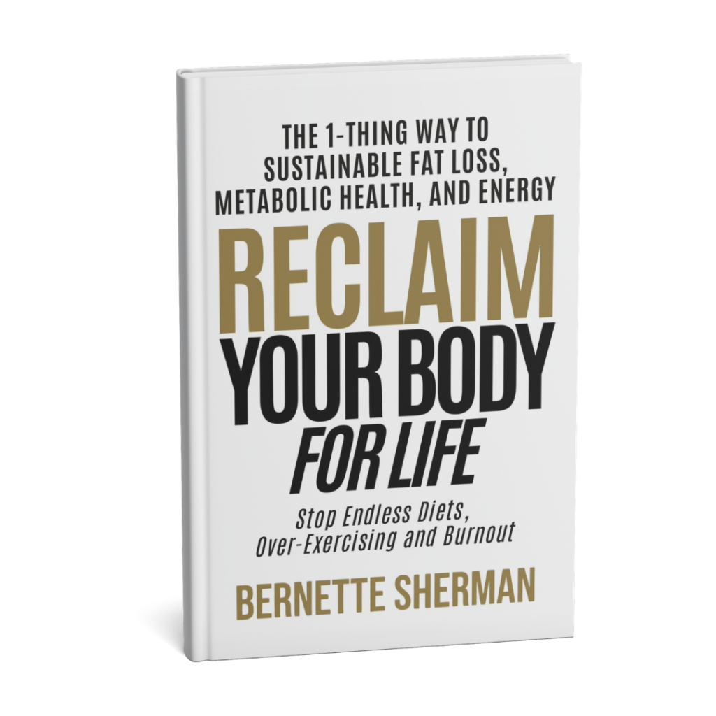 3-d cover image of the Reclaim Your Body for Life book