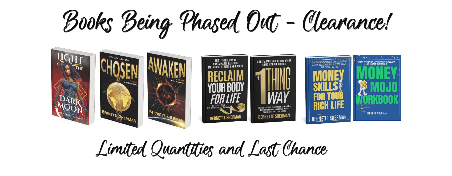 CLEARANCE BOOKS